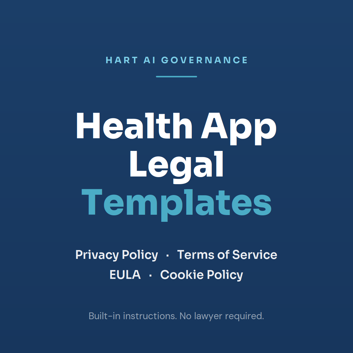 Health App Legal Templates