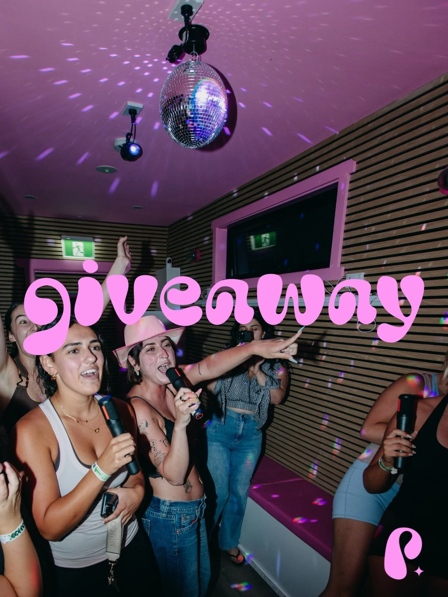 Pitch giveaway. Your Stage Awaits 🩷

We&rsquo;re giving one lucky icon the stage for a free 20 minute private karaoke session. You + 5 friends. 20ft of big laughs, throwback bangers and your pop-star era.

Want the mic? Here&rsquo;s how: 
✨ Follow @
