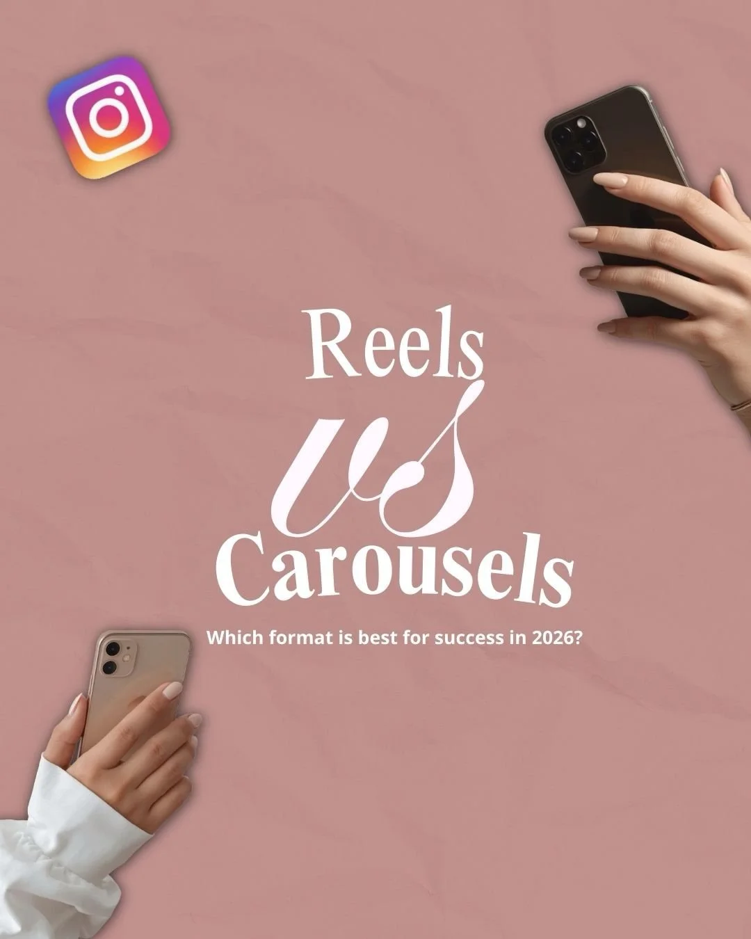 Reels vs Carousels &mdash; which format should you choose in 2026? 👀

A lot of creators focus on posting more. But real growth comes from choosing the right format for the right goal.

Instagram doesn&rsquo;t treat all content the same. Reels and Ca