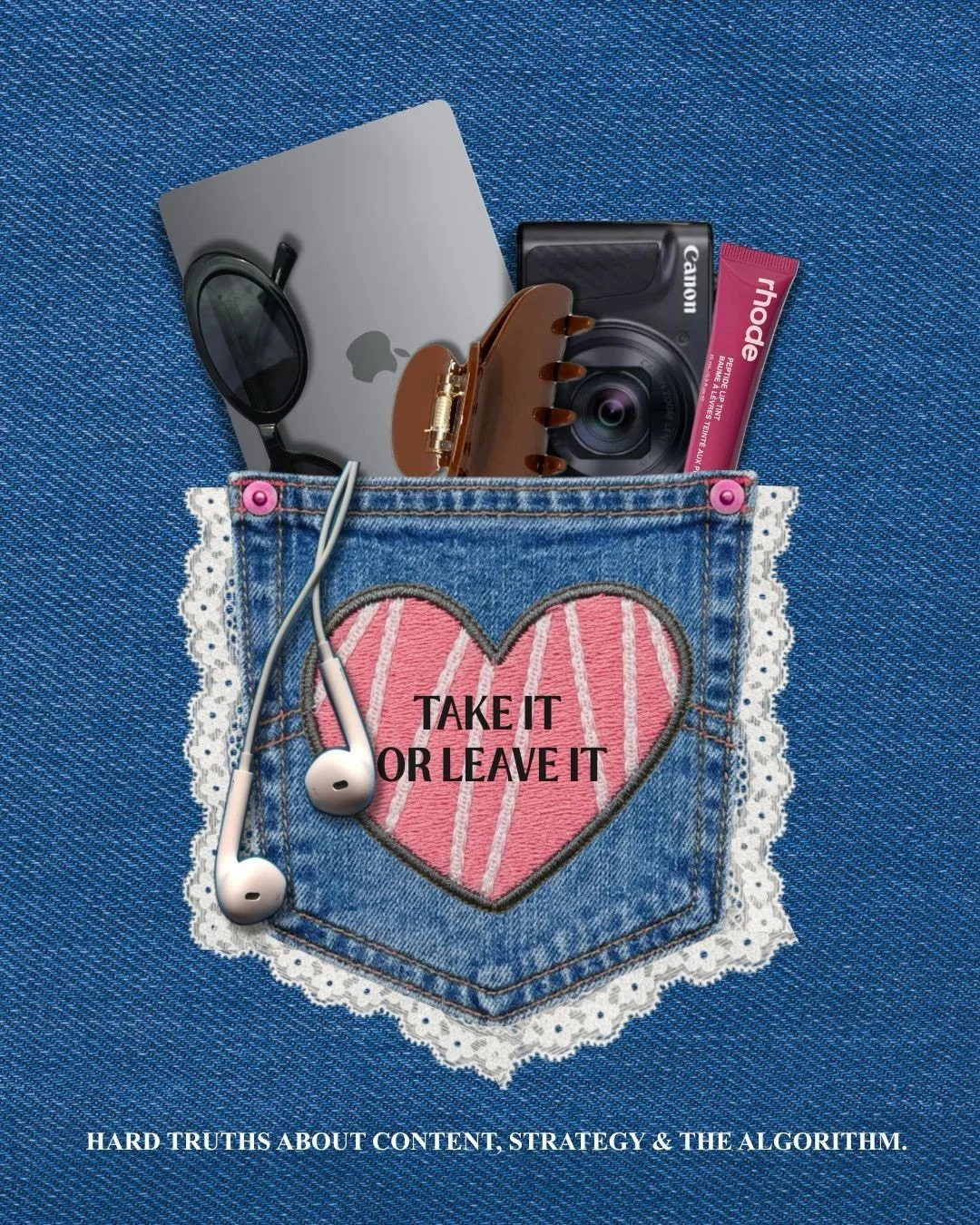 Take it or leave it 💕
These are honest reminders about content strategy, content design and the Instagram algorithm.

If your content doesn&rsquo;t hold attention 👀
the algorithm simply has nothing to work with.

Pretty posts are nice ✨
but clarity