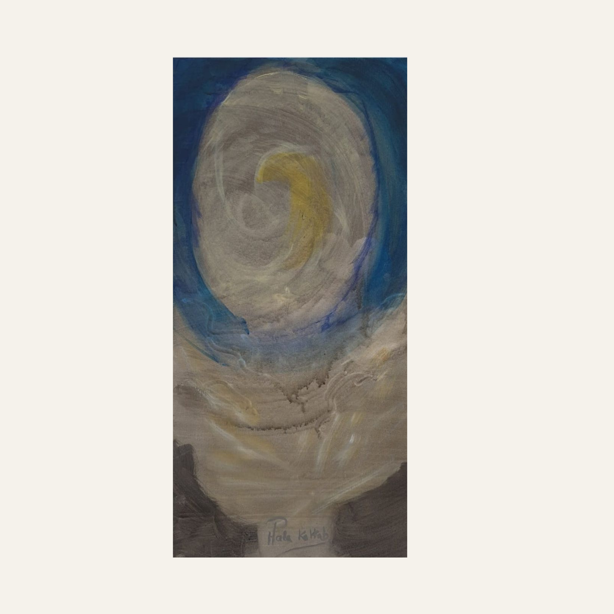 Eye of the Storm 30 x 60 cm