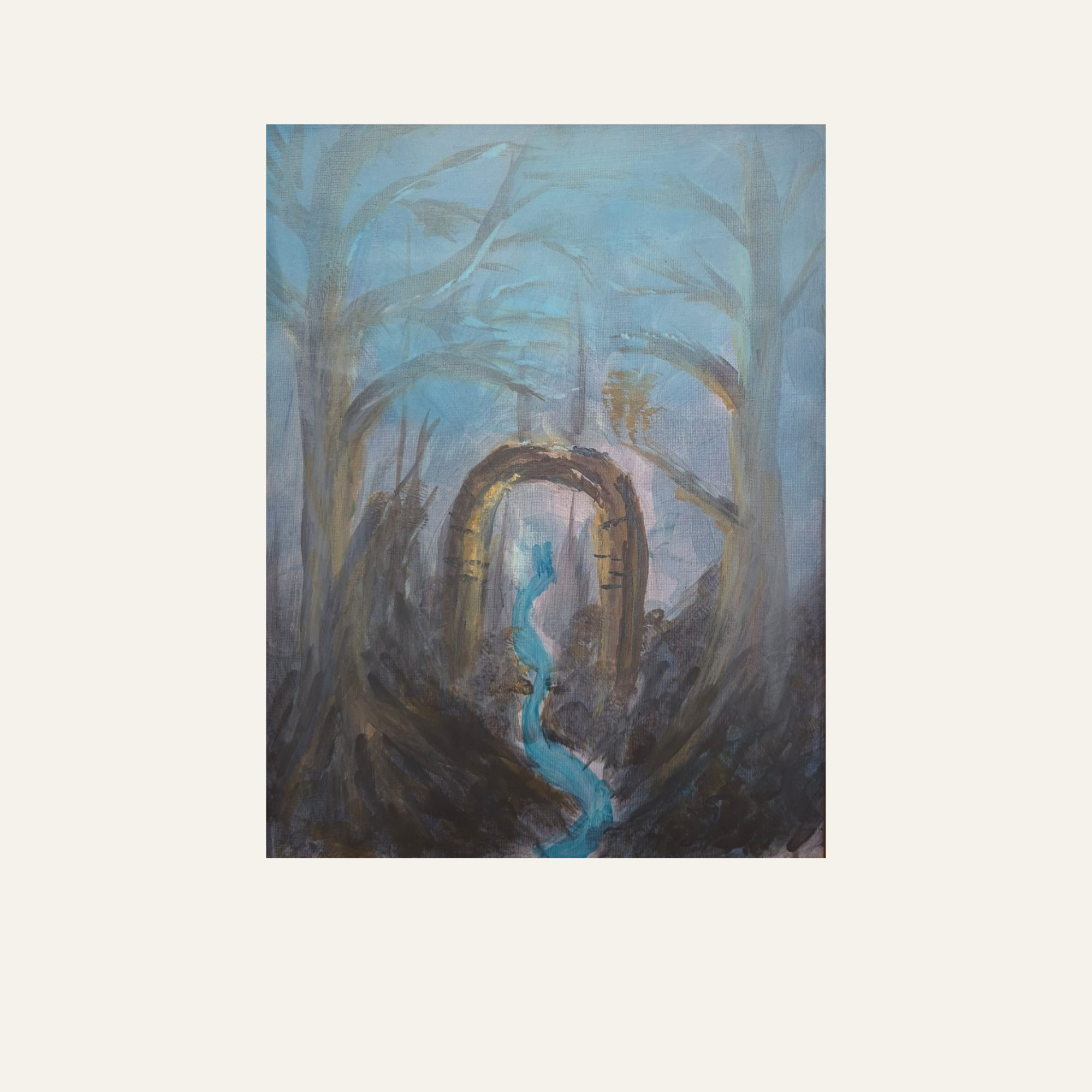 Path Immersed 32 x 42 cm