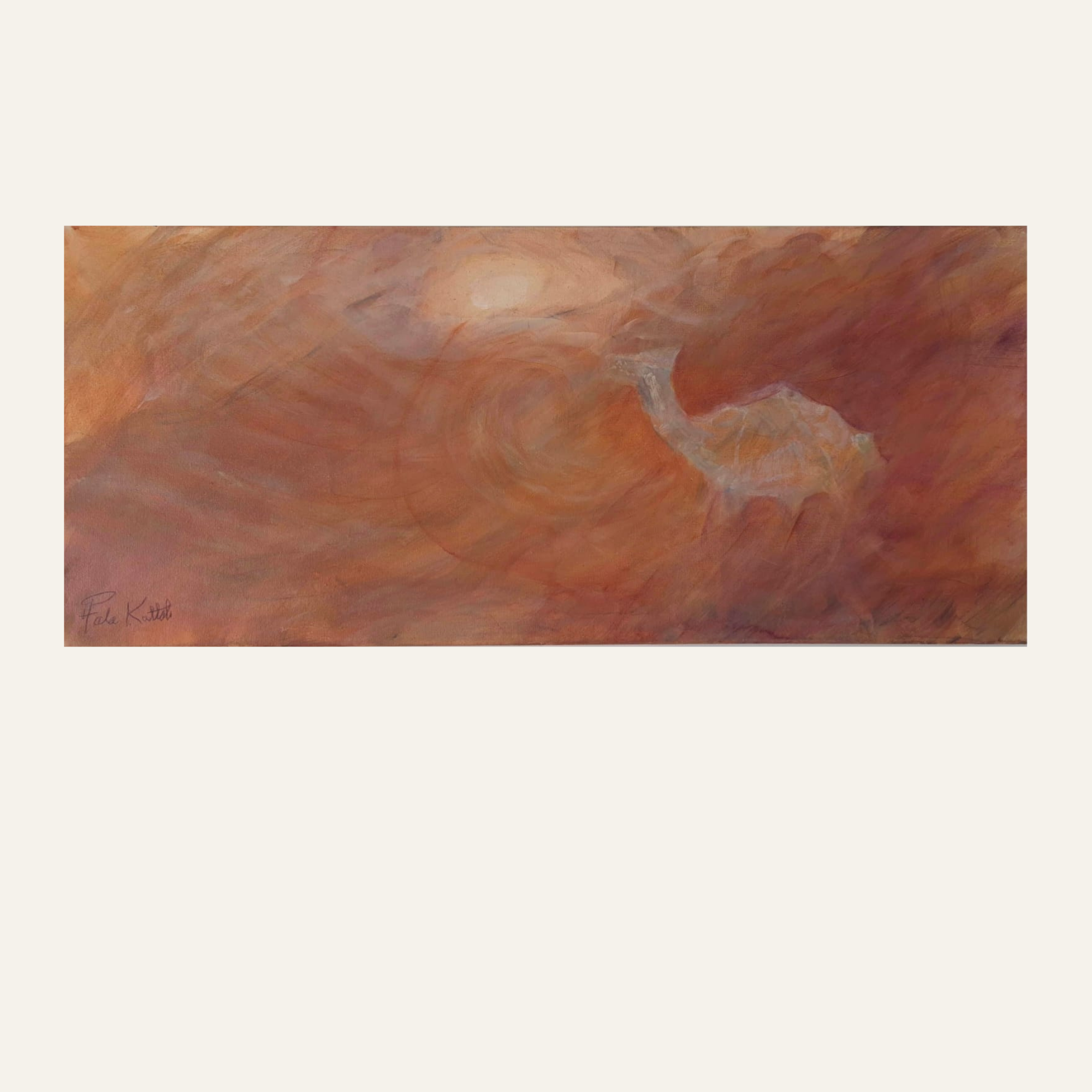 Carried by Wind  76 x 40 cm