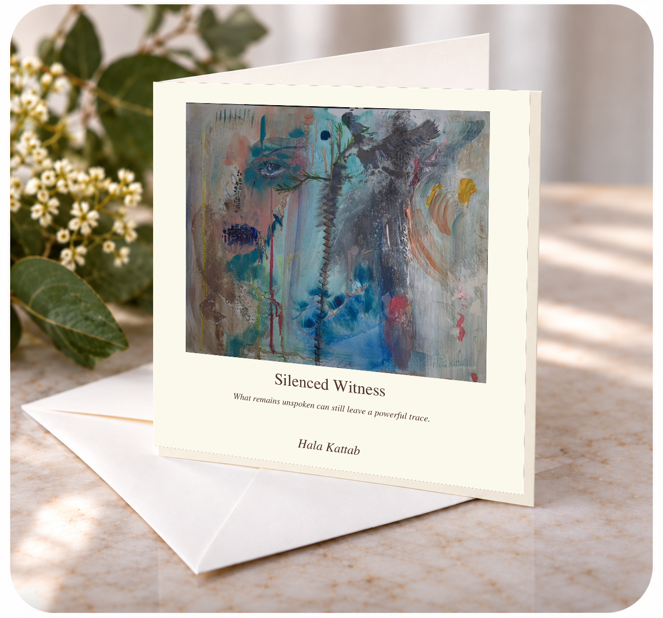 Silenced Witness – Art Card