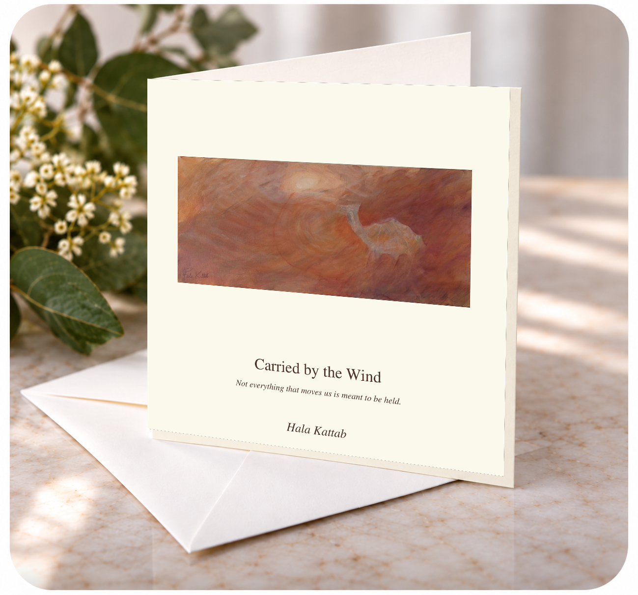 Carried by the Wind – Art Card