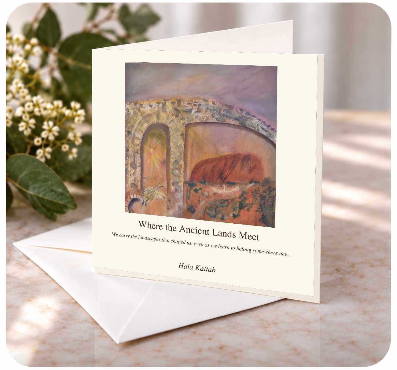 Where the Ancient Lands Meet – Art Card