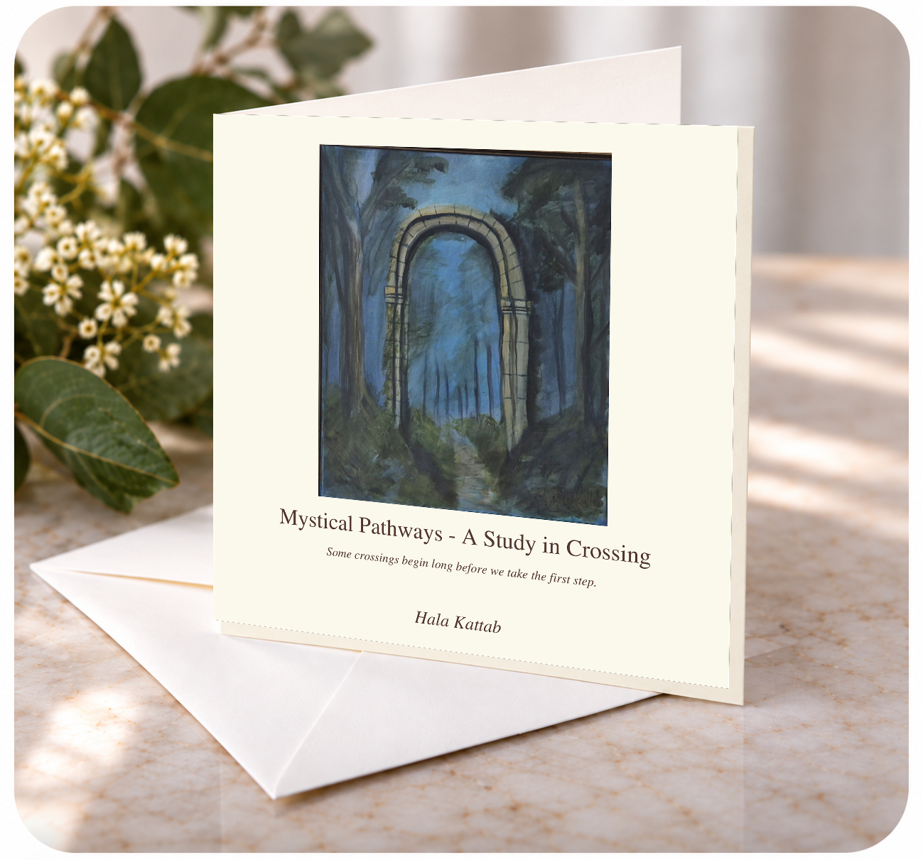 Mystical Pathways – A Study in Crossing – Art Card
