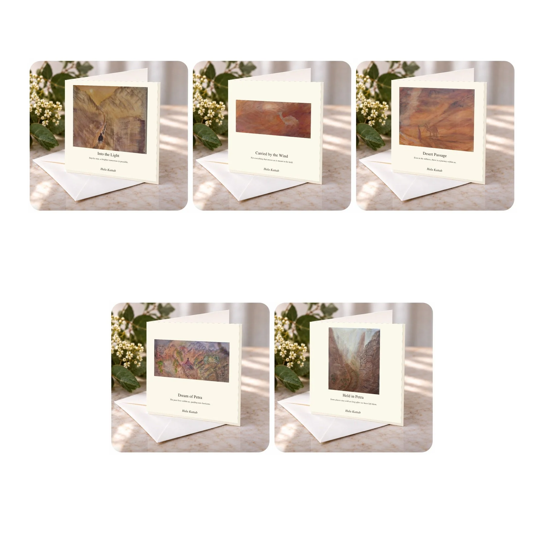 Held by the Desert — Art Card Collection