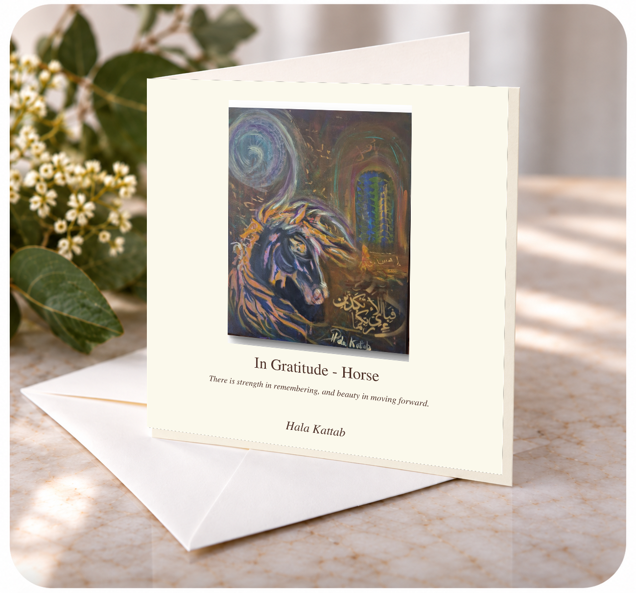 In Gratitude – Art Card