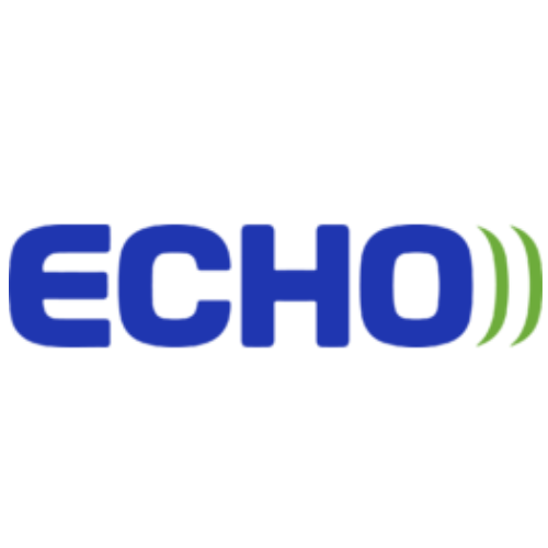 Echolab logo with blue text and a green accent on the letter 'A'.