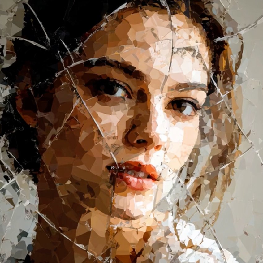 VIDEO ANIMATION - Shattered Glass Effect