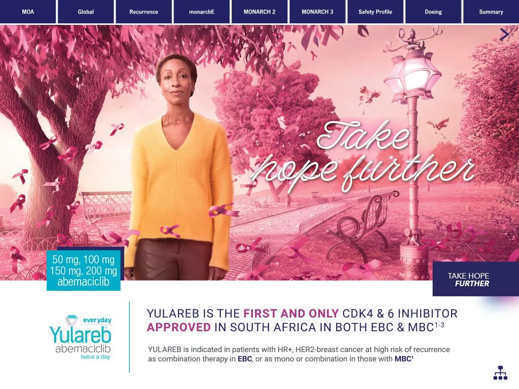 YULAREB: A Veeve Multi-Channel Presentation - Edetailer. The live version is available for review upon request