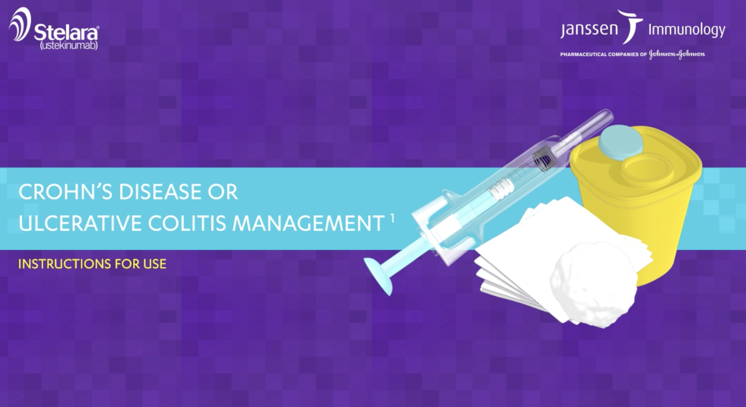 STELARA - CROHNS DISEASE MANAGEMENT ANIMATION