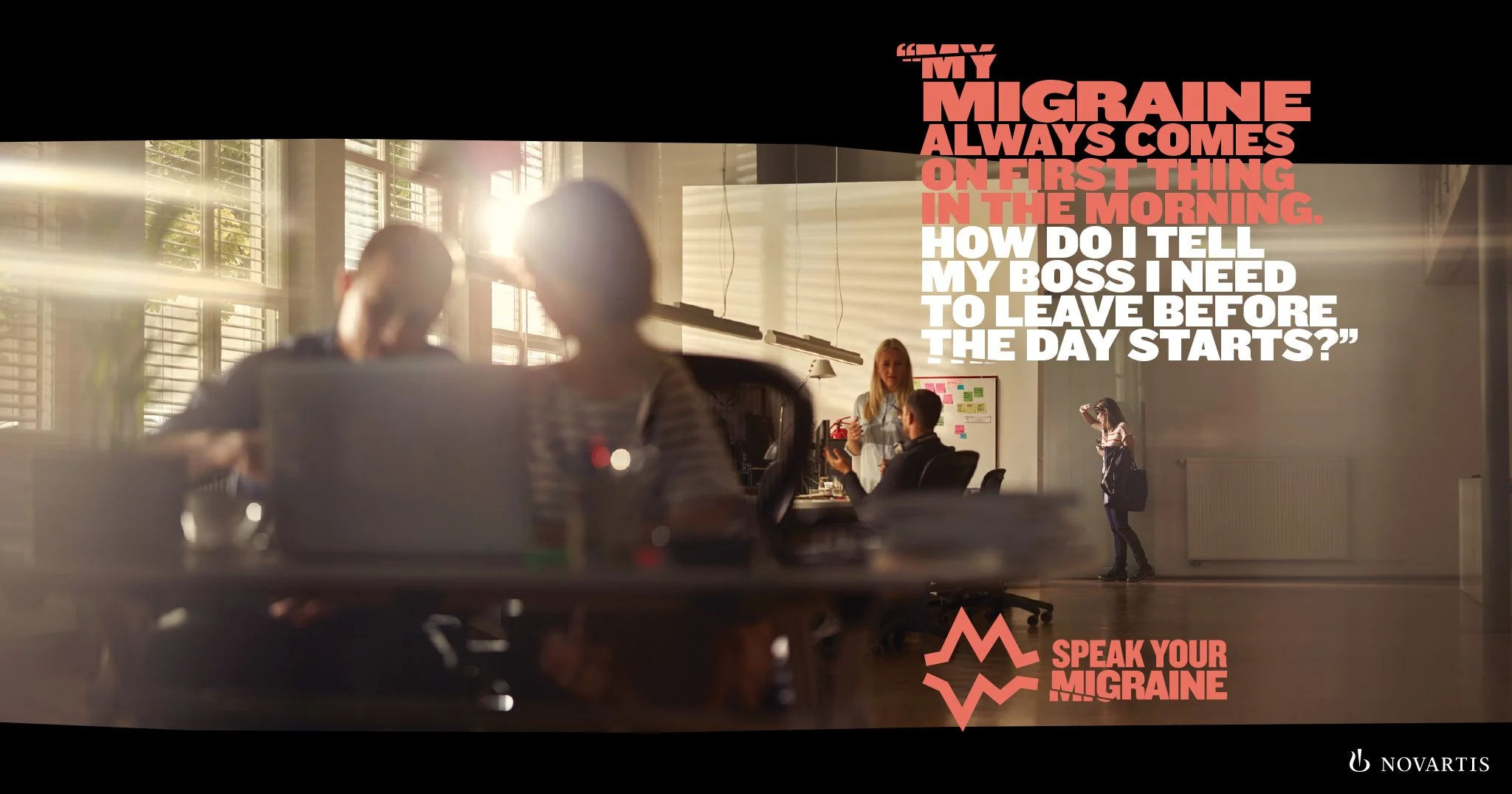 SPEAK YOUR MIGRAINE - AWARENESS CAMPAIGN - Norvatis