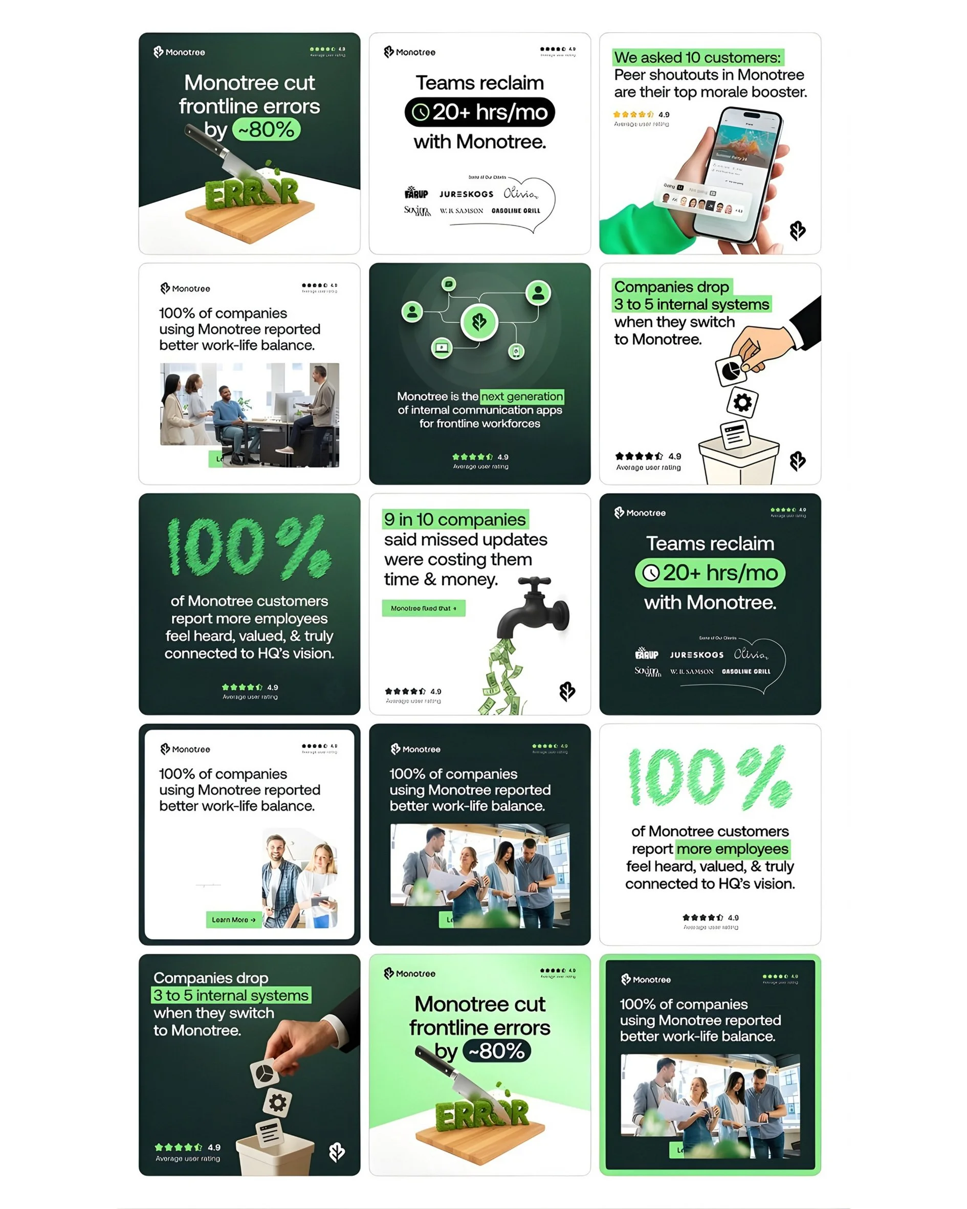 Facebook/IG - Moneytree Communication App for workplace