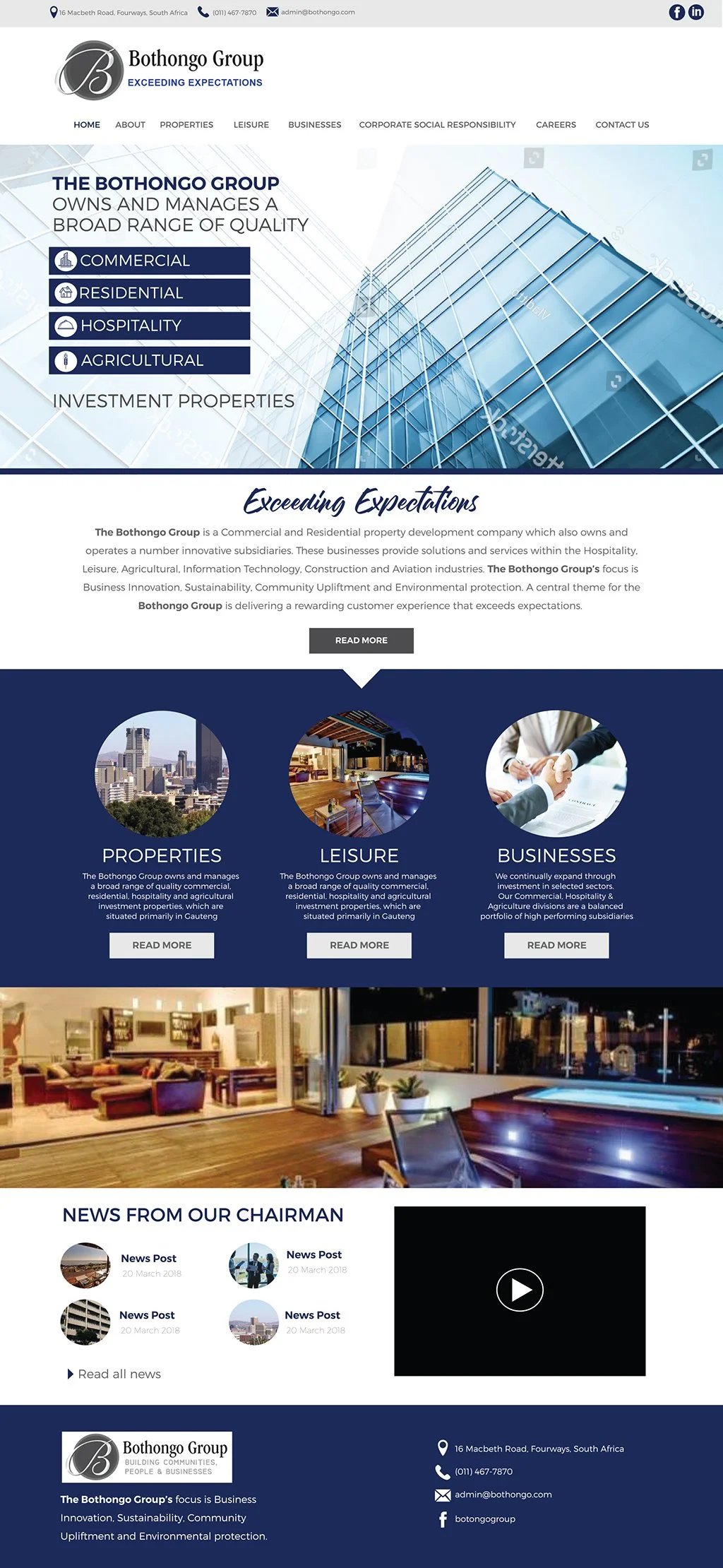 BOTHONGA - Website Design