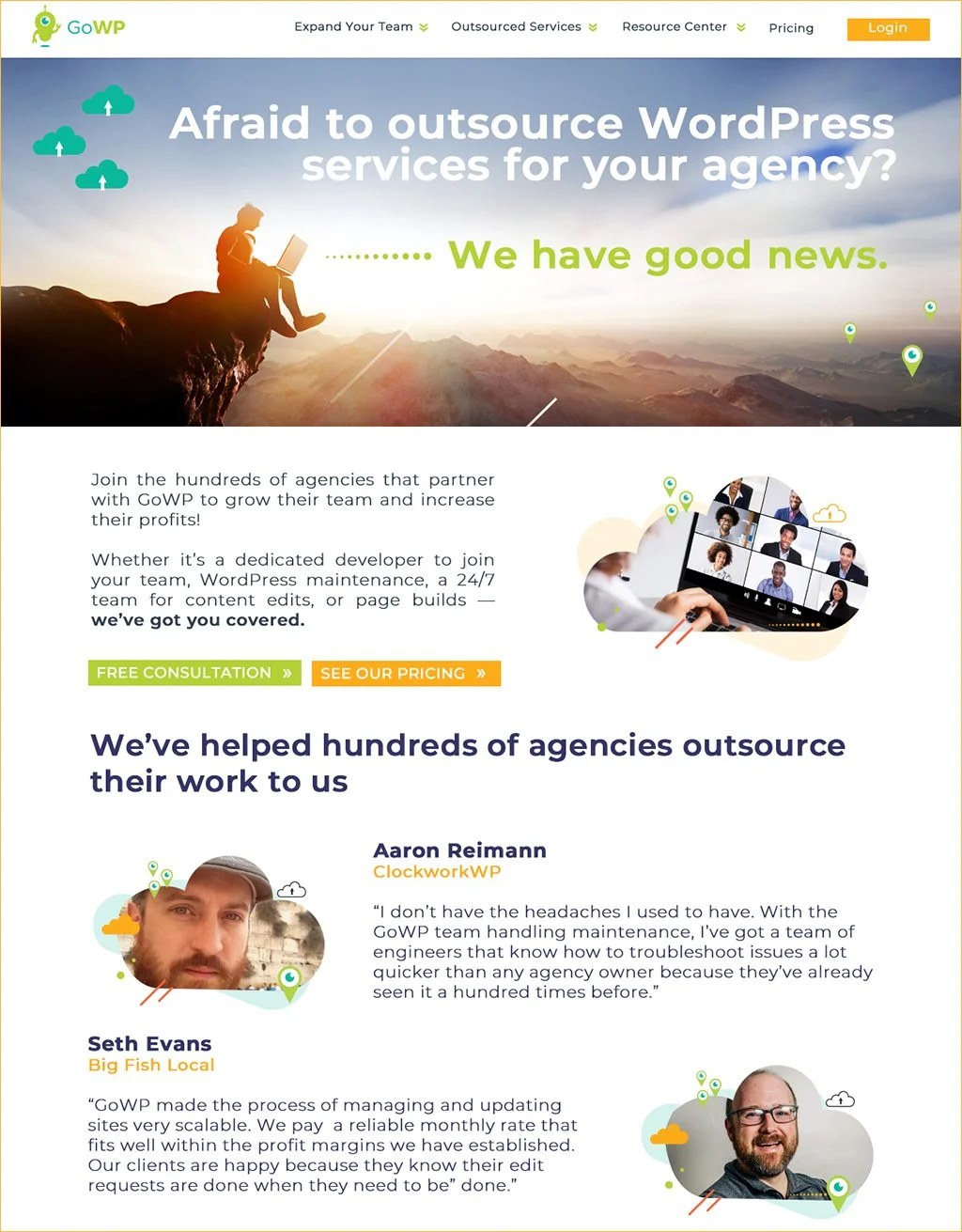 GOWP - Website Design