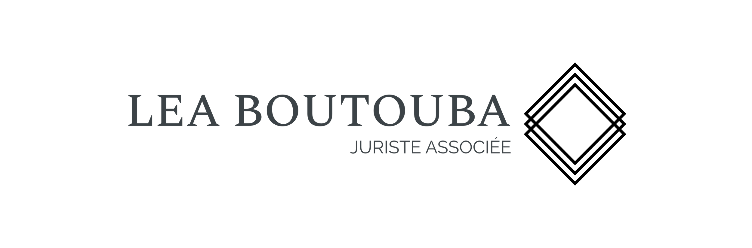 Logo de Leïa Boutaba, juriste associée.