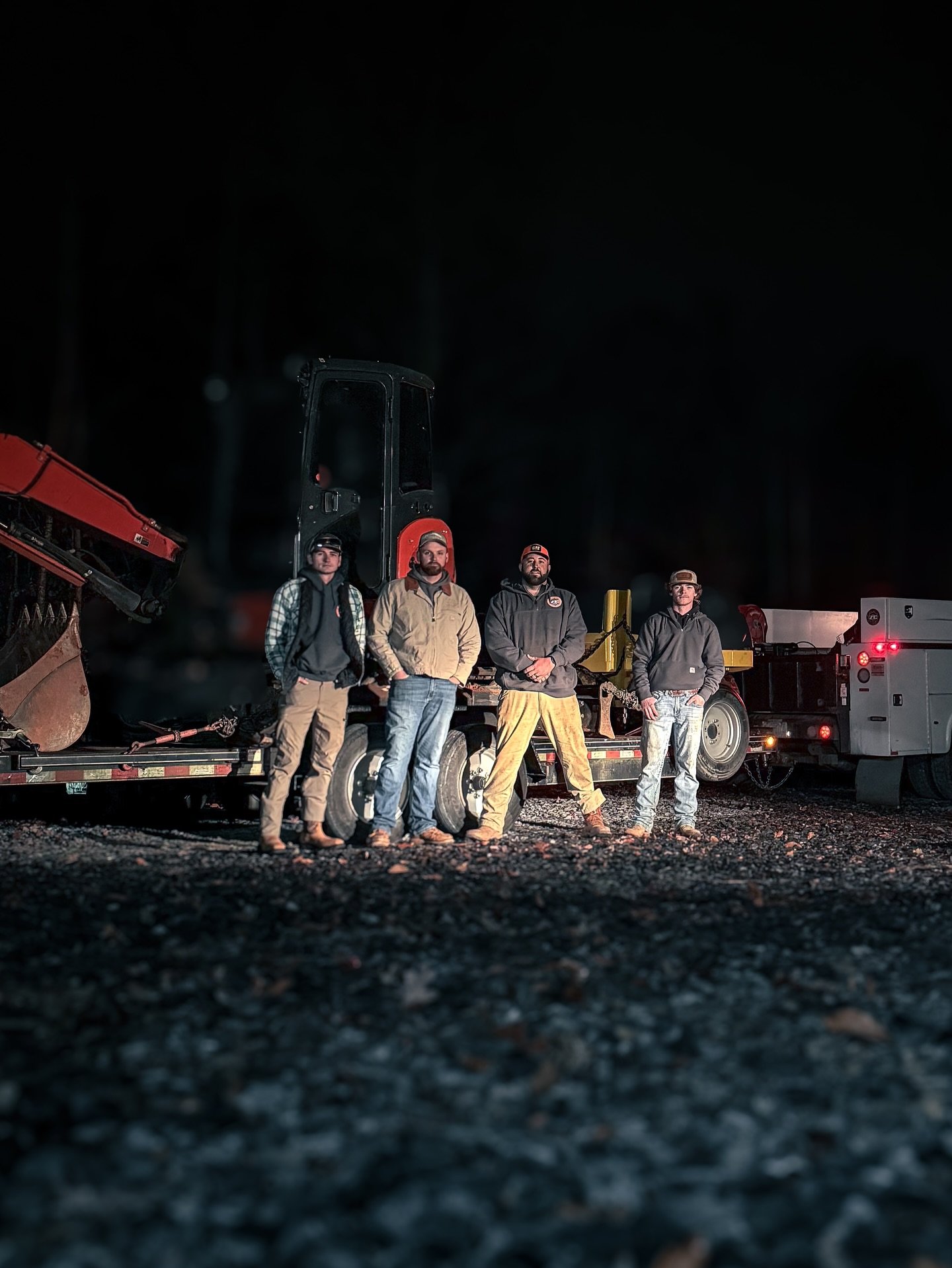 Dark and early &mdash; that&rsquo;s how we do it.
The ZC Grading crew is rolling out tonight and heading up to Flat Rock to knock out a job for the National Guard Armory. When the work matters, you show up before the sun even thinks about rising.

Pr