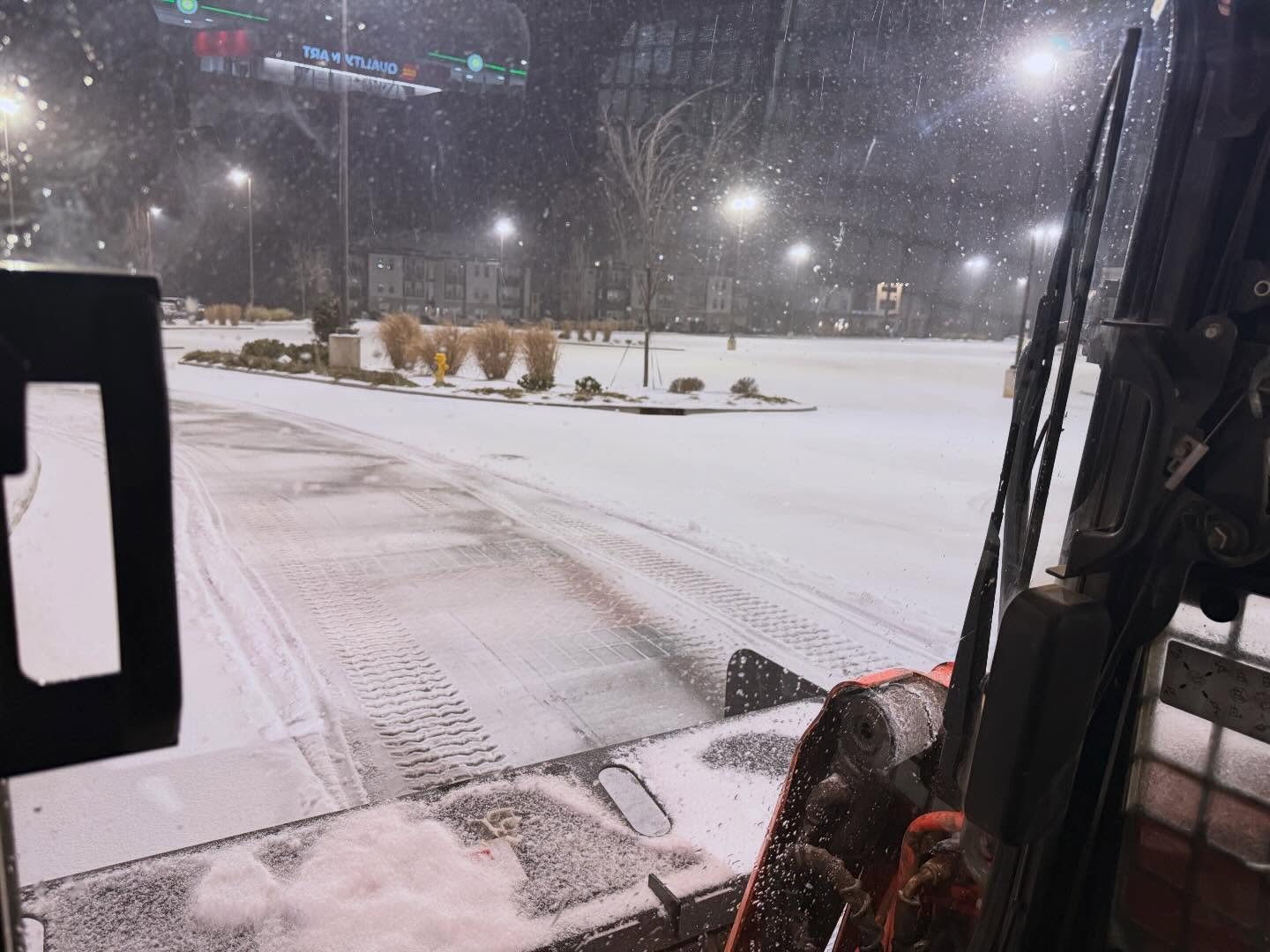 ❄️ Snow storm in full swing, and our crews are right where they said they&rsquo;d be. ❄️
ZC Grading &amp; Land Management is out pushing snow and keeping properties clear, safe, and accessible.
Reliability matters&mdash;especially when the weather do