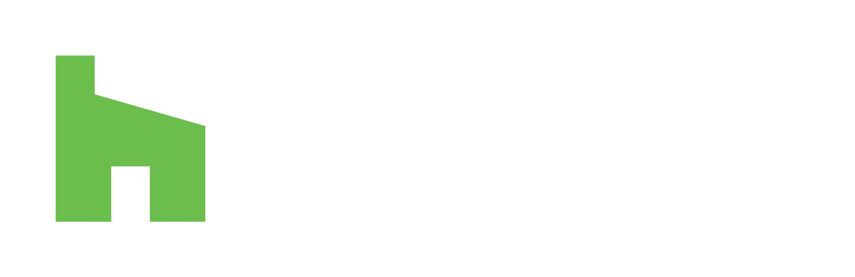 Houzz logo with a green house icon and the word 'houzz' in lowercase letters.