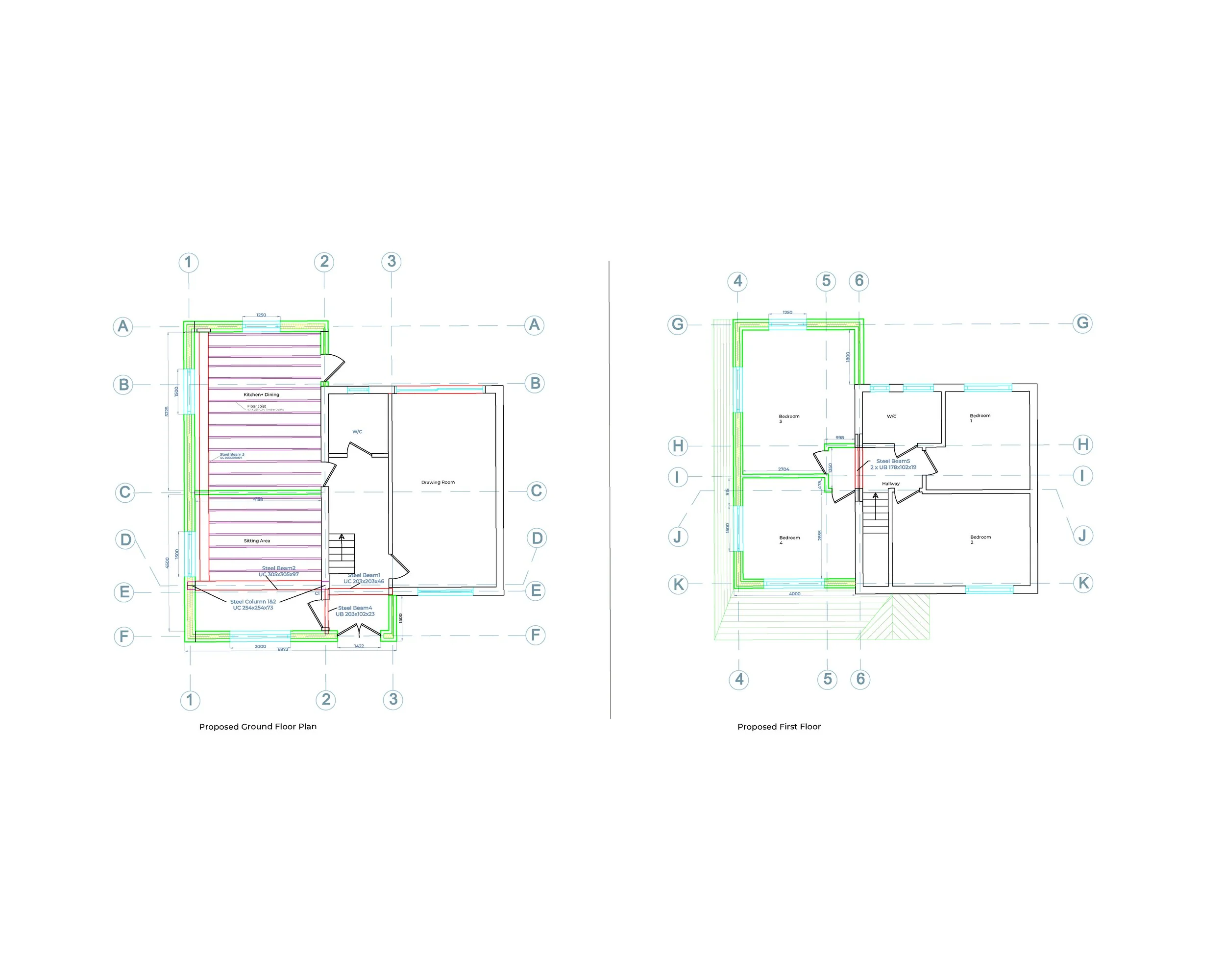 Proposed Structural Drawing