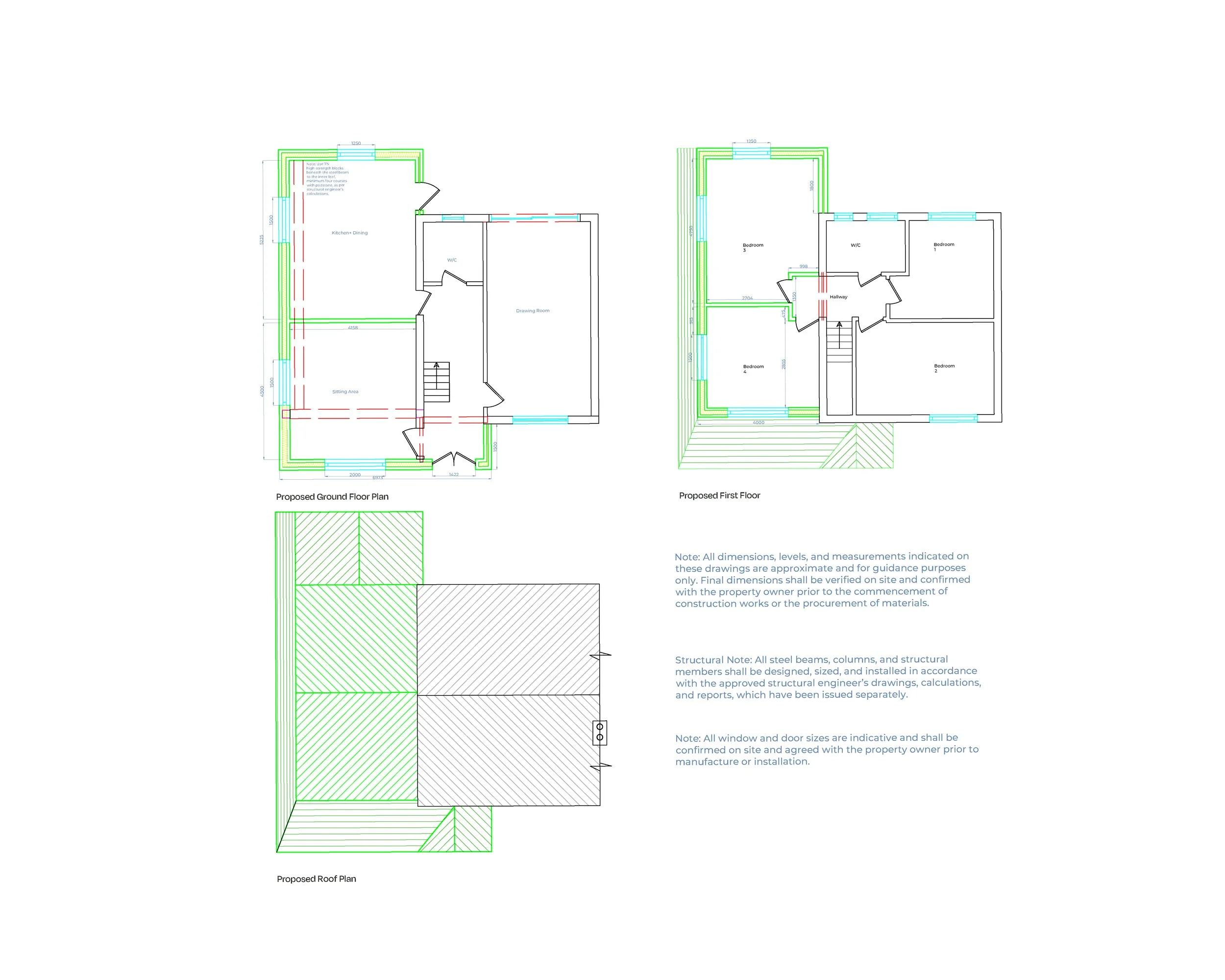 Proposed Floor Plans