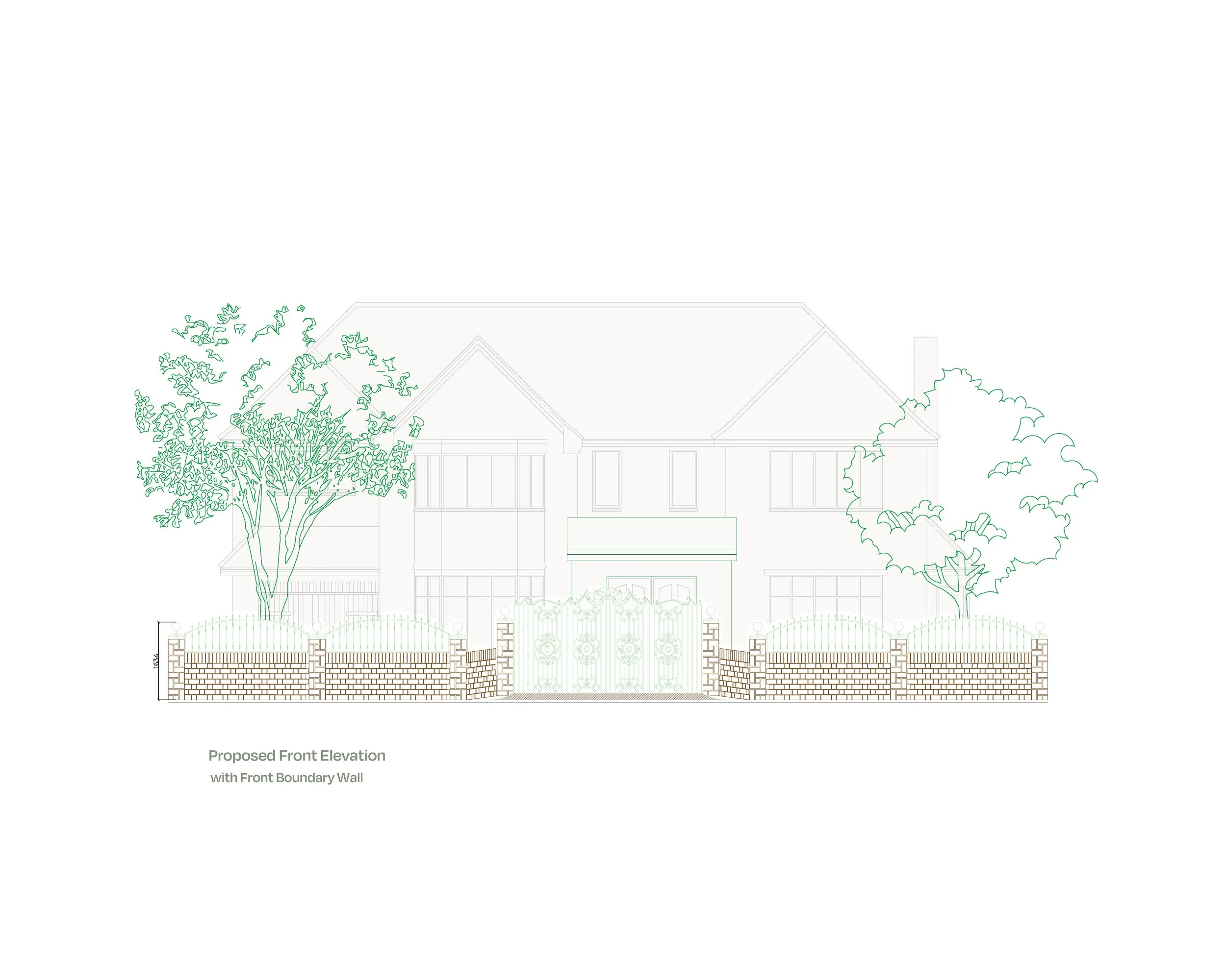 Driveway Elevation