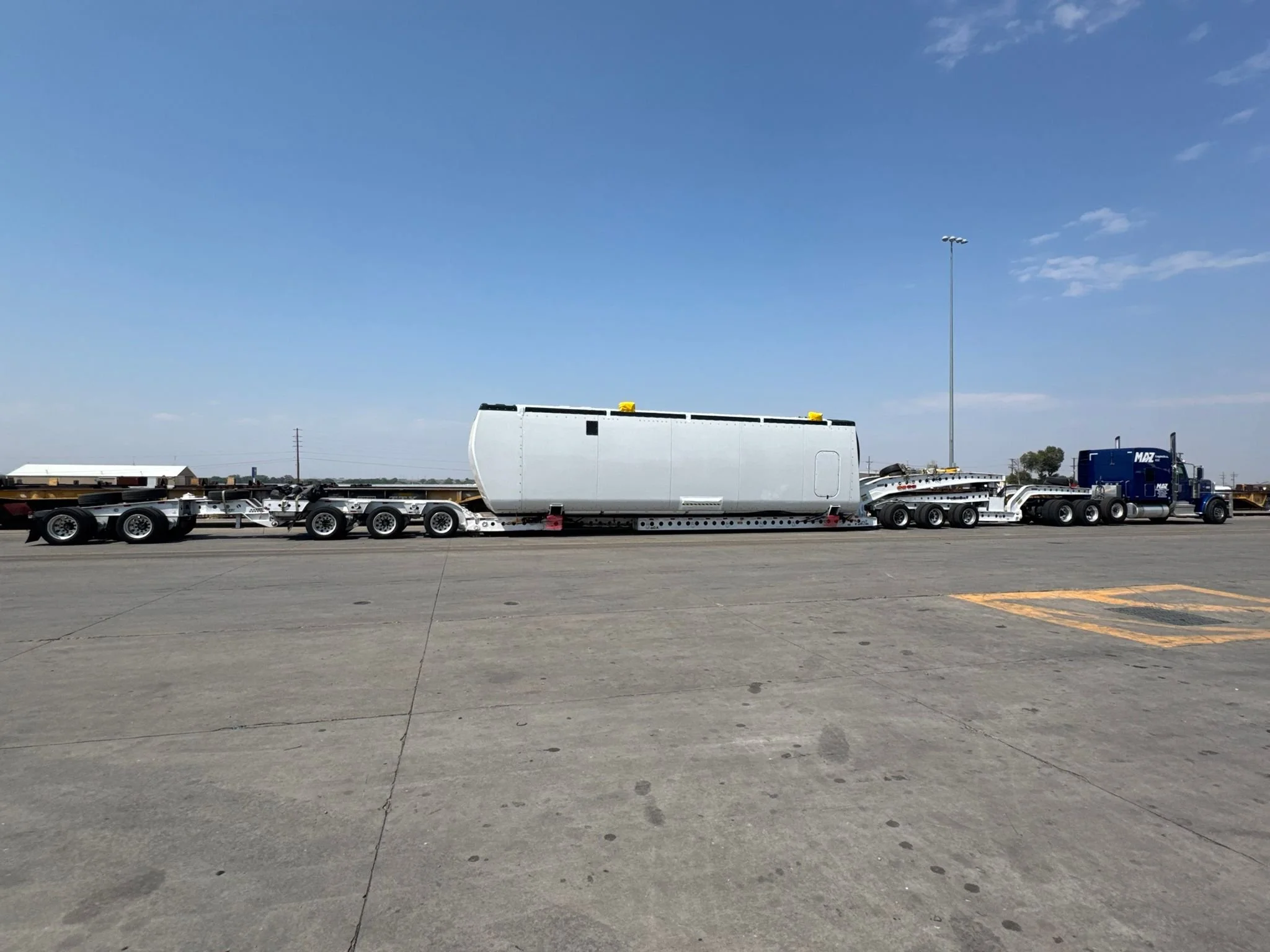 2015 Cozad 75-Ton Lowboy - West Coast Setup