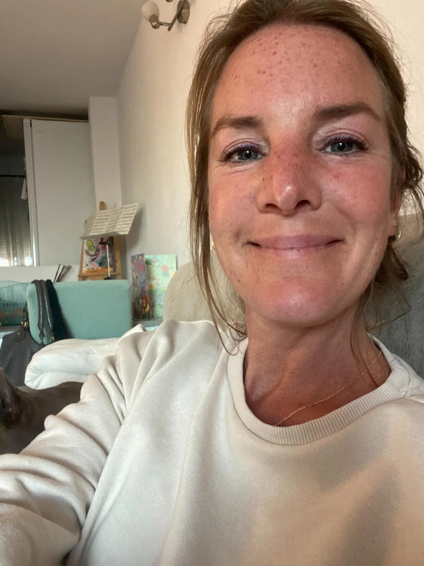 Heavenly YES to showing the less polished versions of ourselves on social media - without filter :) 

By the way, this is me in my very happy place with messy hair, a photo I actually didn&rsquo;t want to post because my nose looks big and you see ev