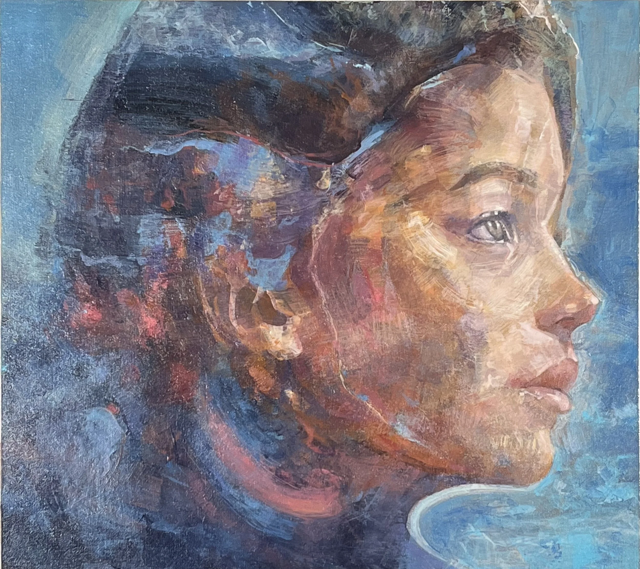 portrait head painting