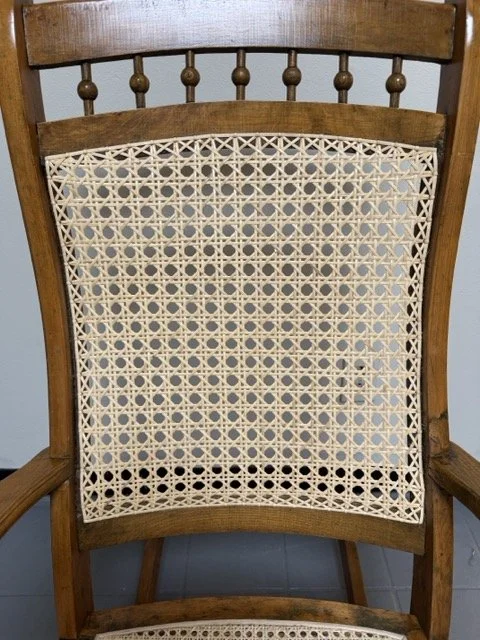 Hand Cane Weave Chair Back