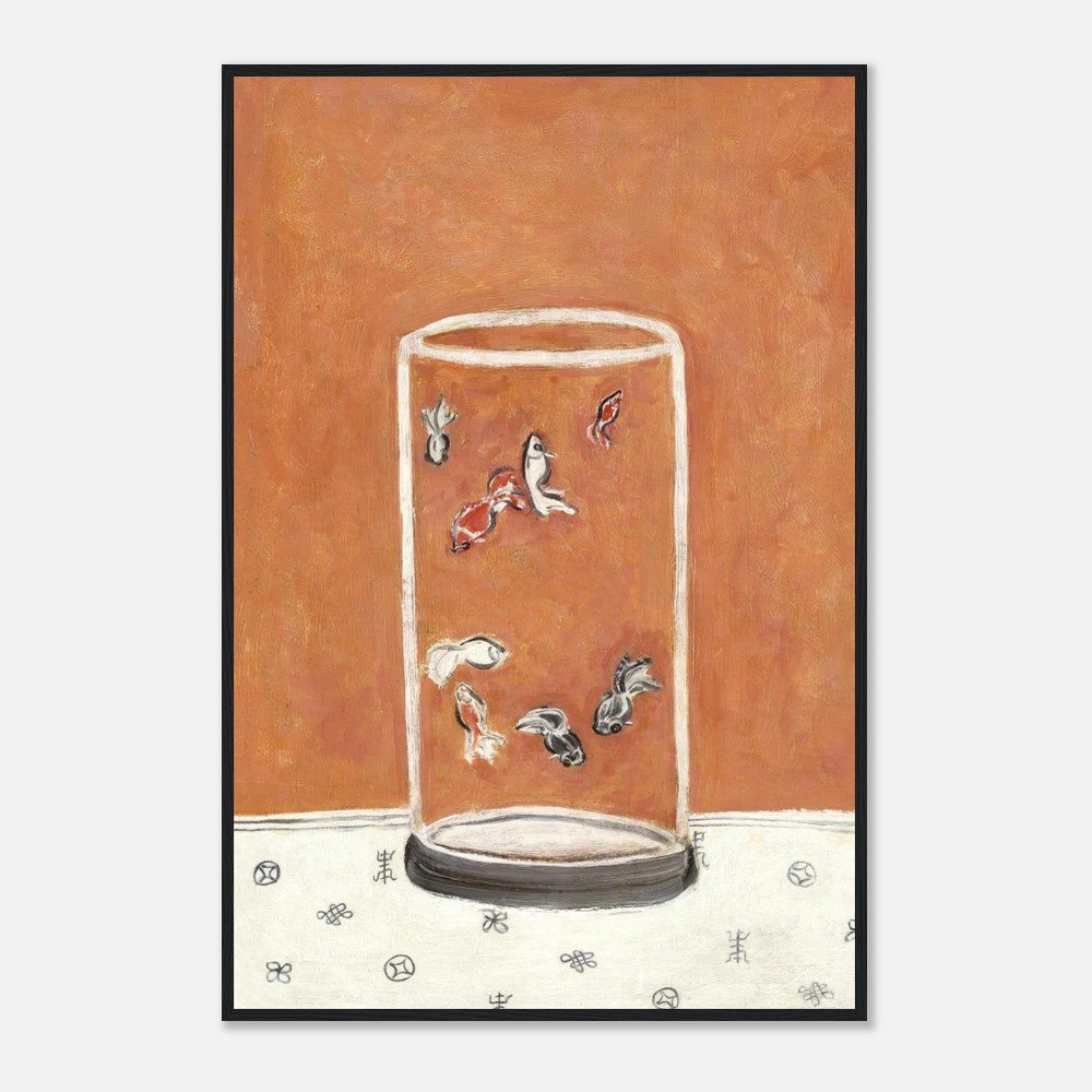 Eight Goldfish | Sanyu