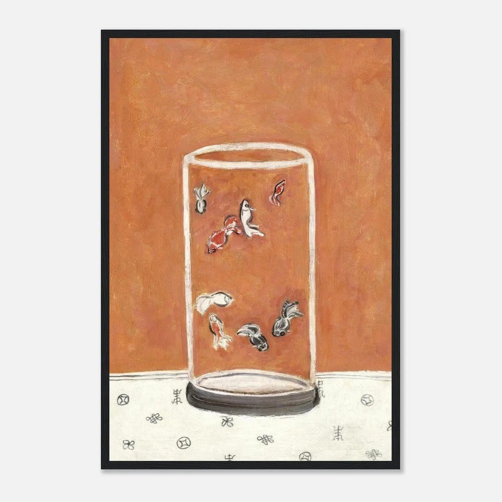 Eight Goldfish | Sanyu