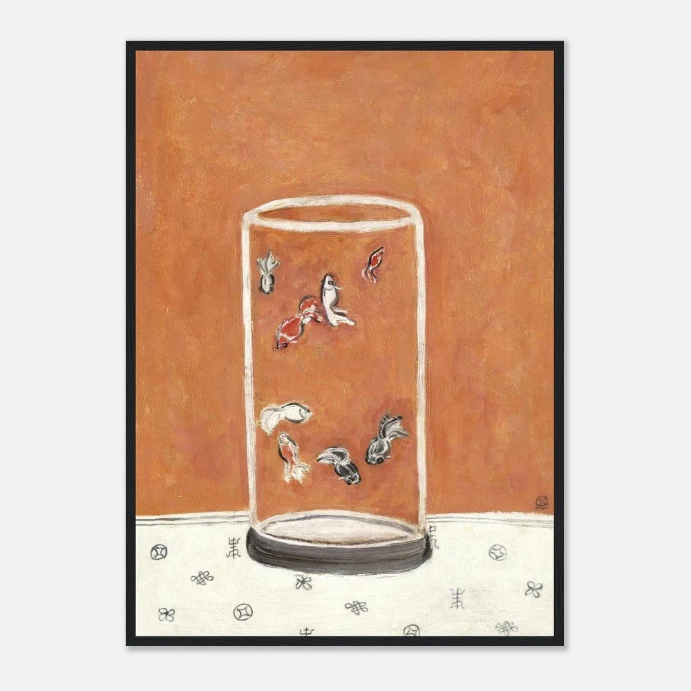 Eight Goldfish | Sanyu