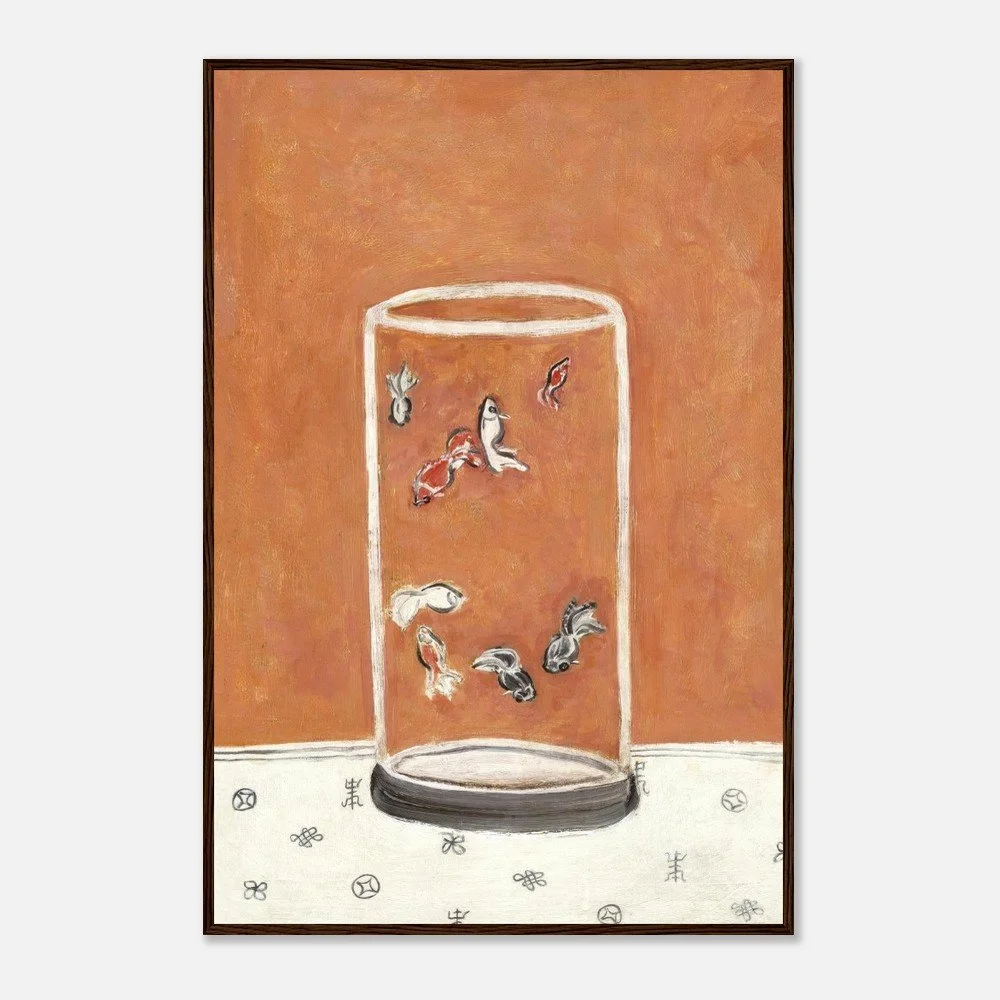 Eight Goldfish | Sanyu