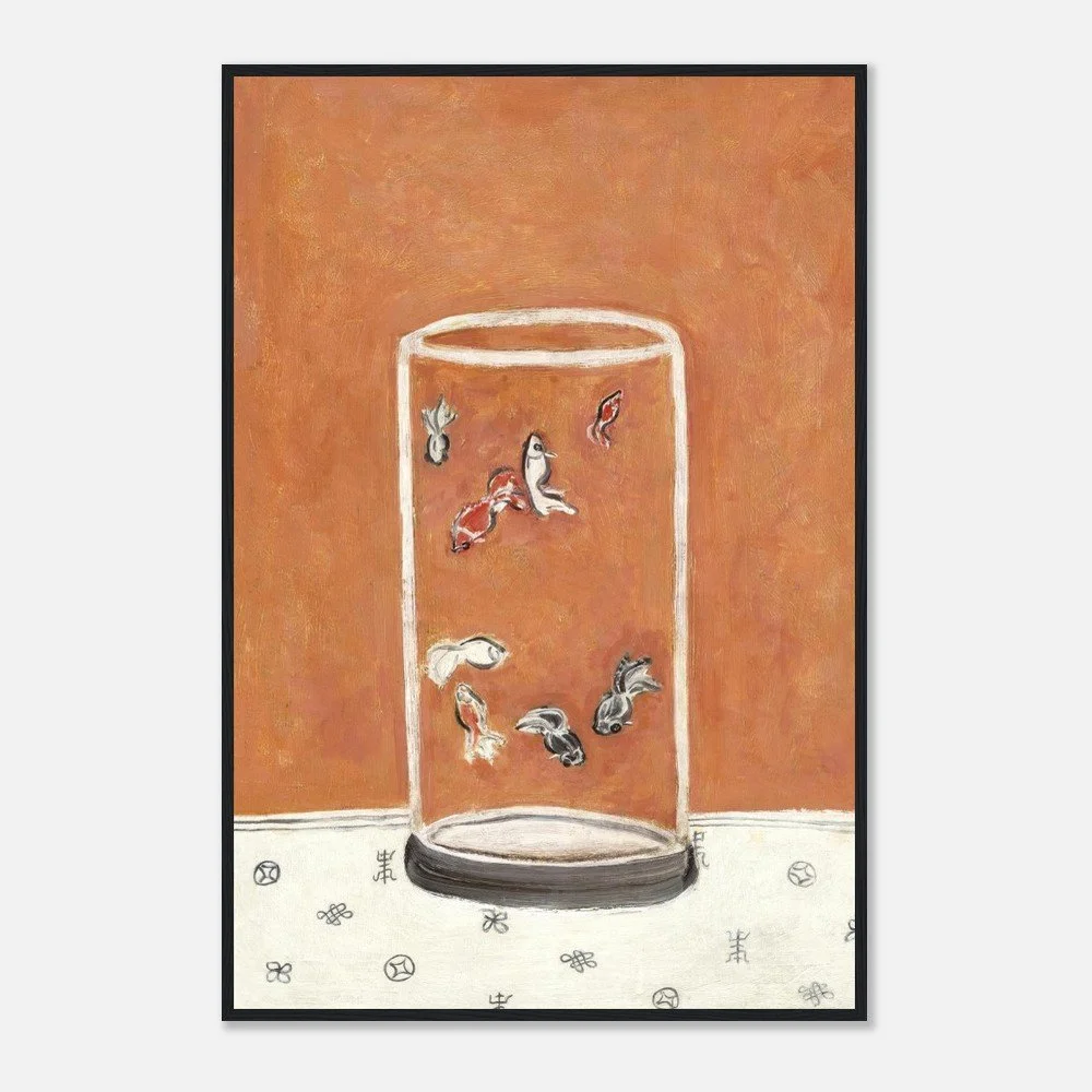 Eight Goldfish | Sanyu