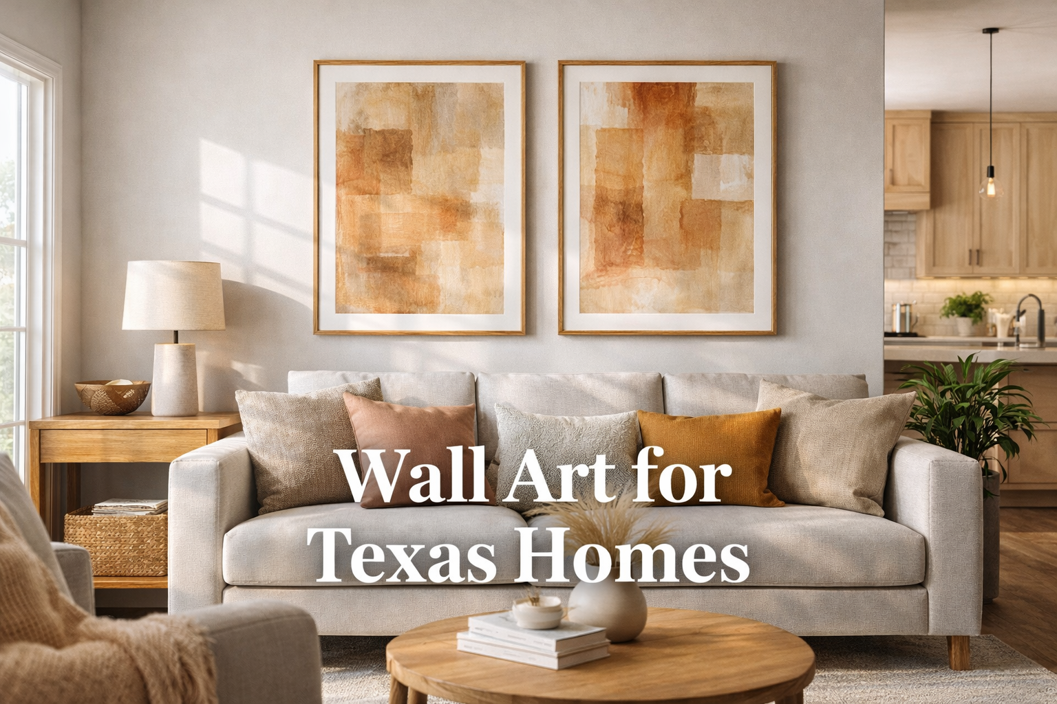 Wall Art for Texas Homes: Warm, Modern &amp; Neutral Decor Ideas (2026 Guide)
