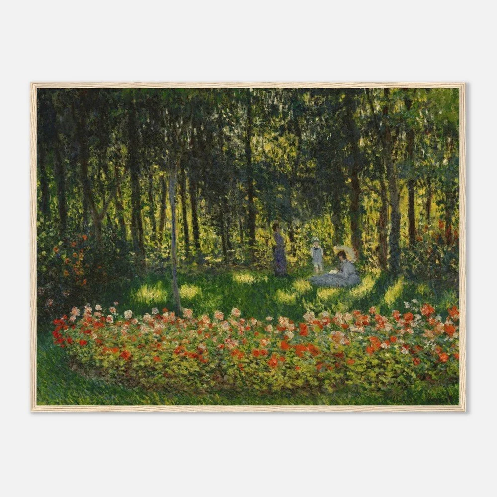 In the Garden, the Artist's Family | Monet