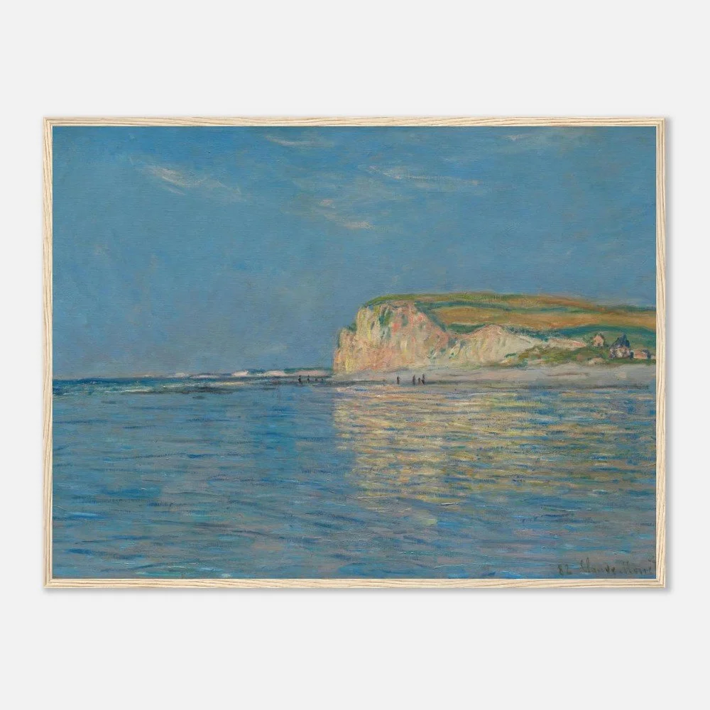 La plage de Pourville, soleil couchant | Monet
