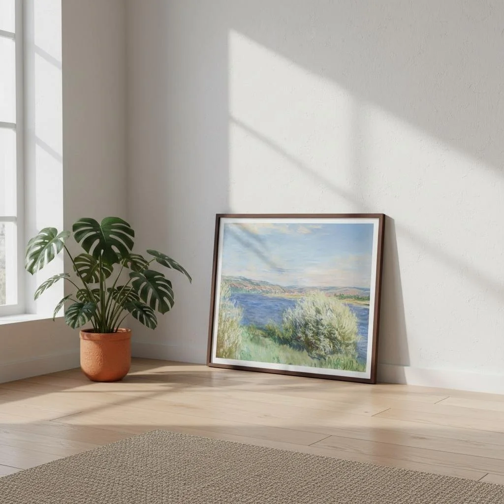 Banks of the Seine near Vétheuil | Monet