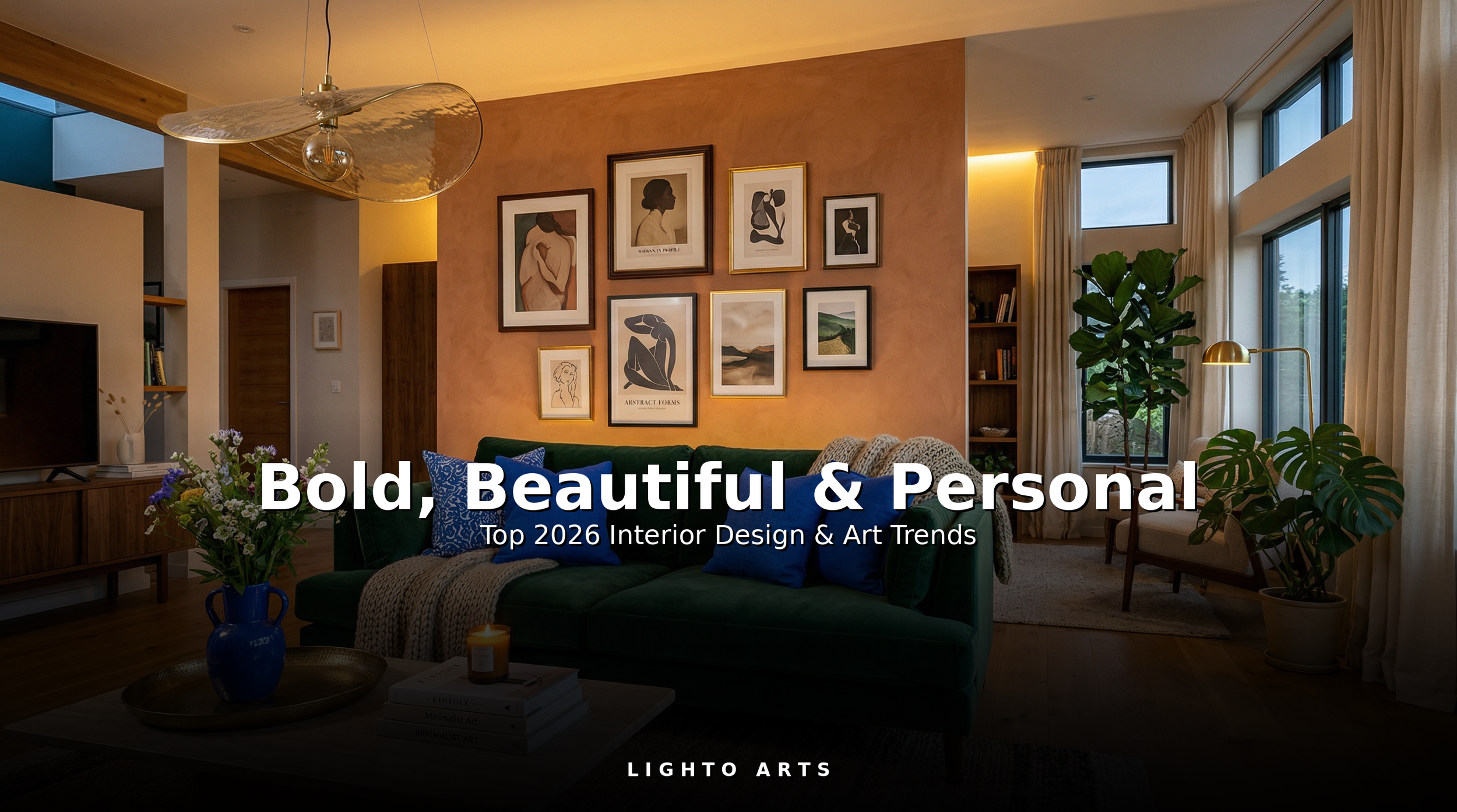 Bold, Beautiful, and Personal: The Top 2026 Interior Design &amp; Art Trends for Your Home
