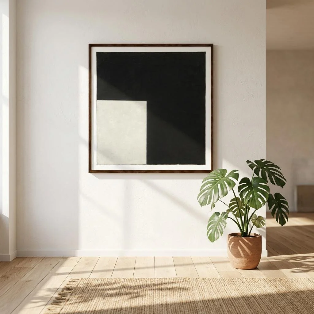 Black and White. Suprematist Composition, 1915 | Kazimir Malevich