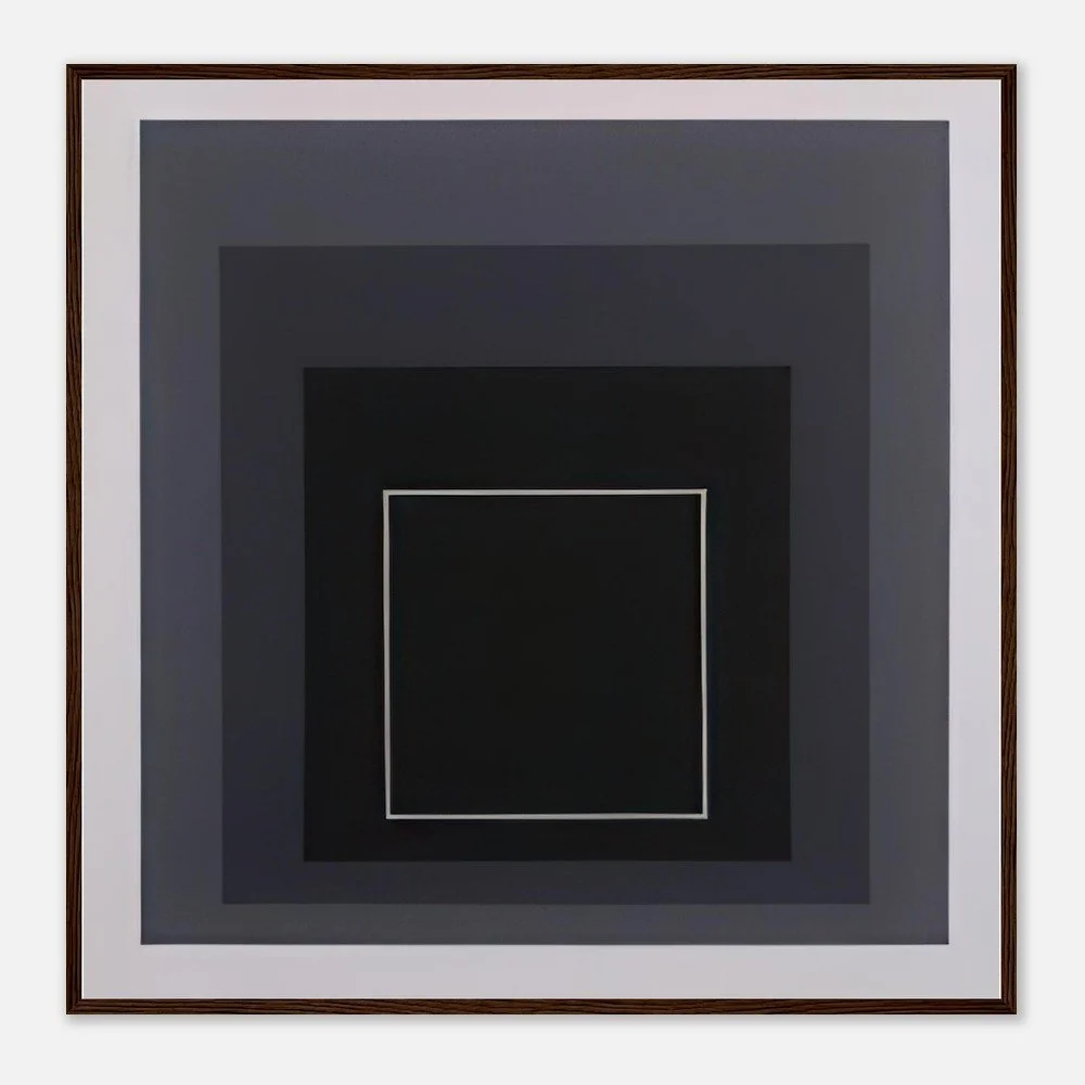 Homage to the Square(Inky Gradations) | Josef Albers