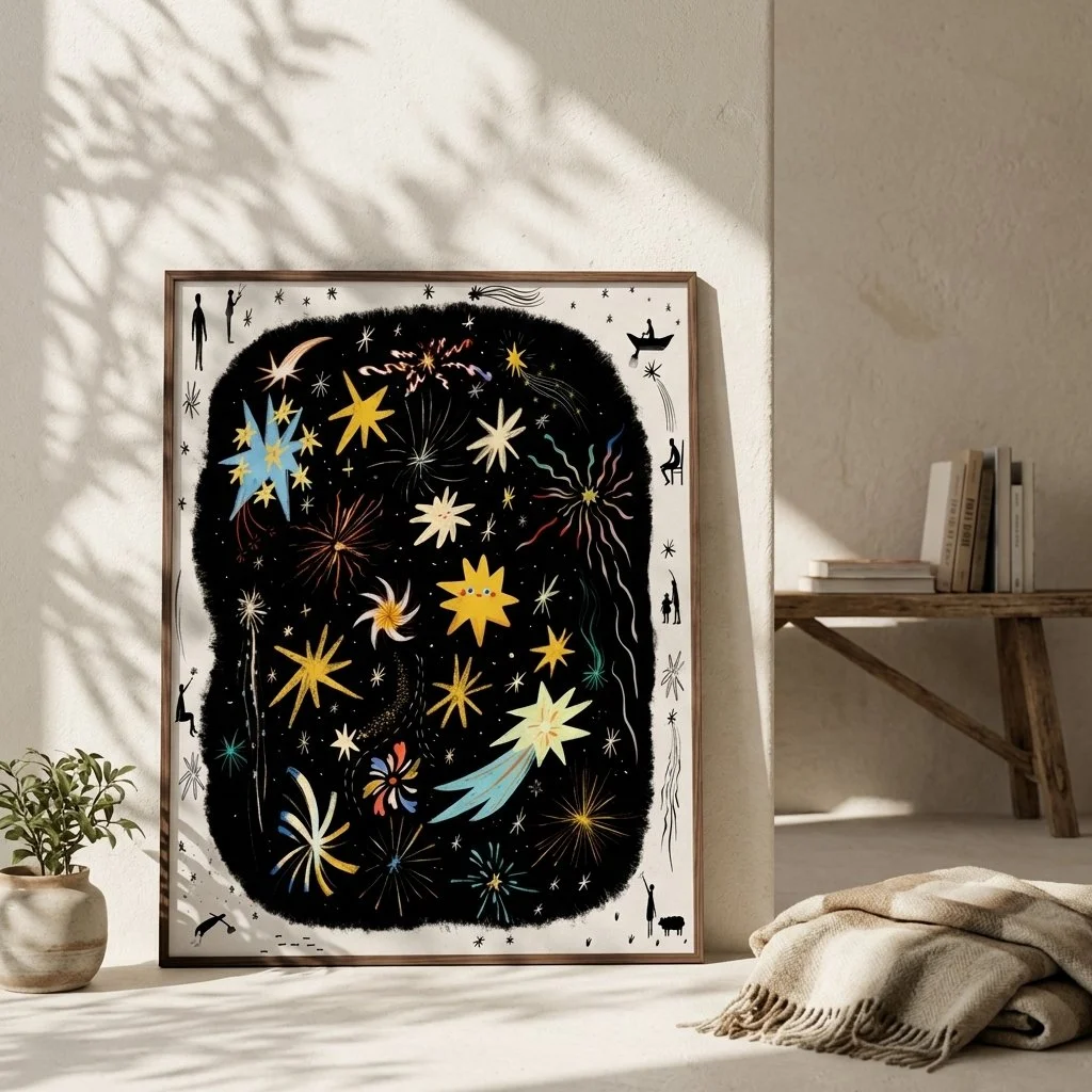 Let the hope shine (White frame) | The Star of Humor