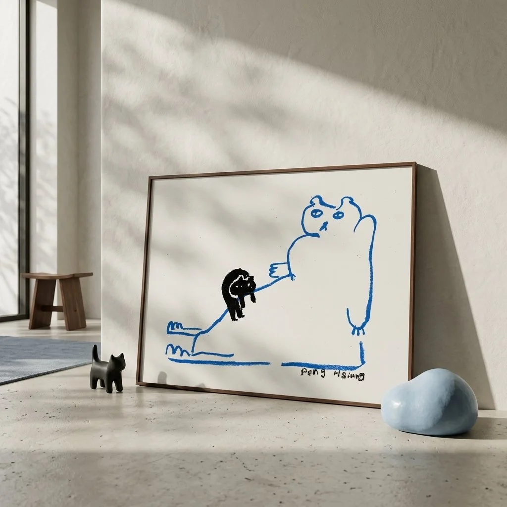 Belly-Loving Cat | Hsu Peng Hsiung