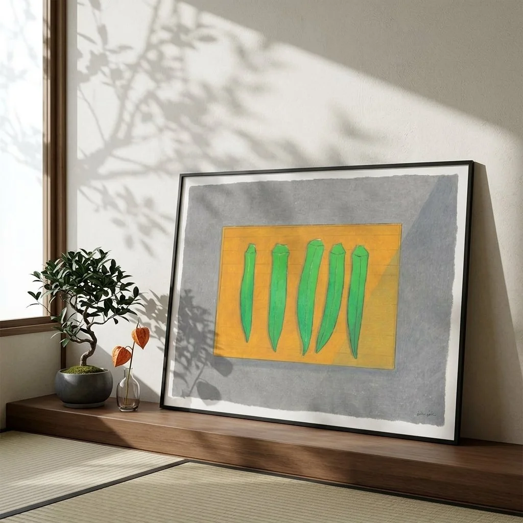 Afternoon Okra | JinJin Chen