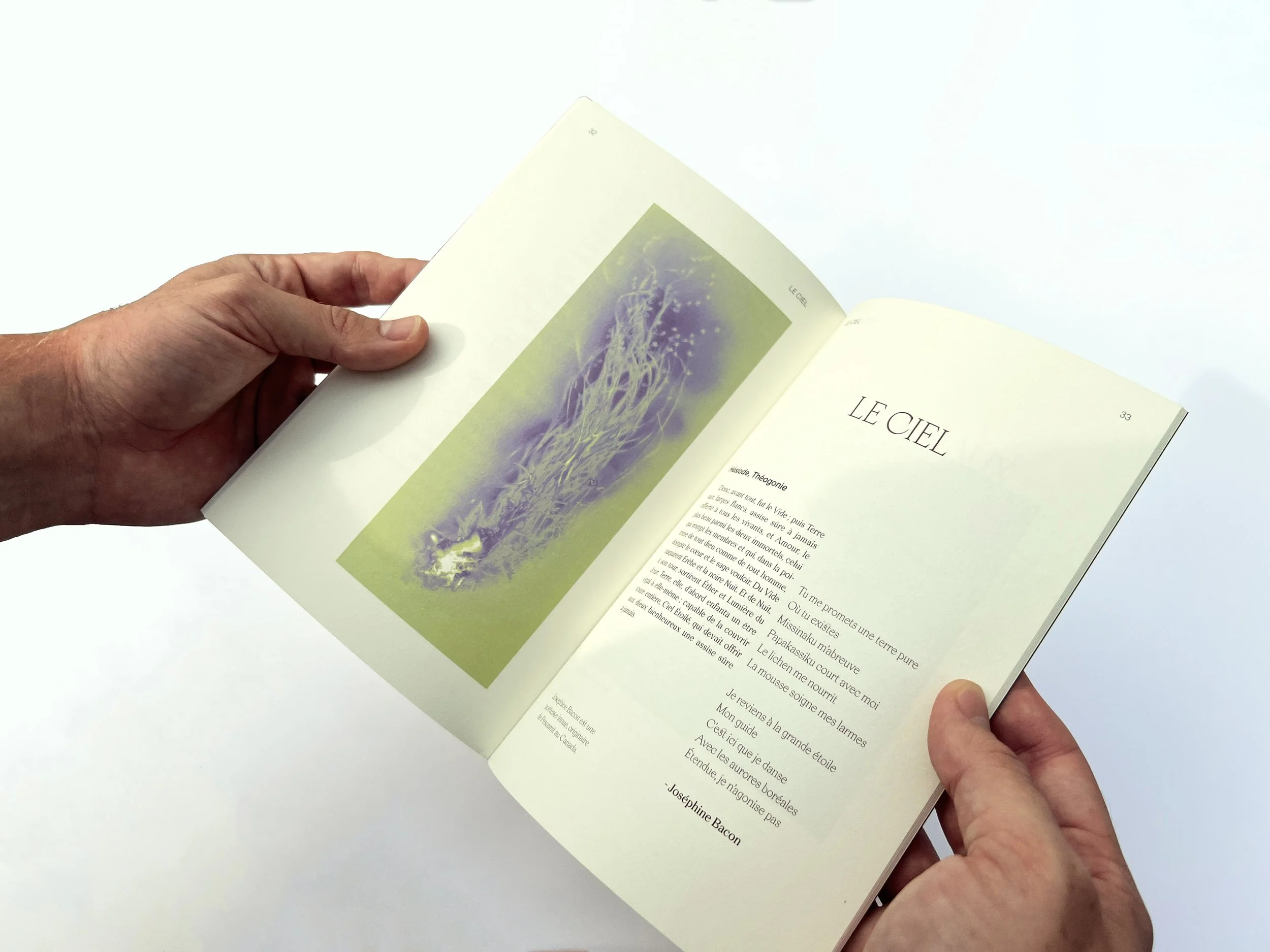 Recueil impressions lumen Eco Perceptio Animisme vivant Émilie Broquet