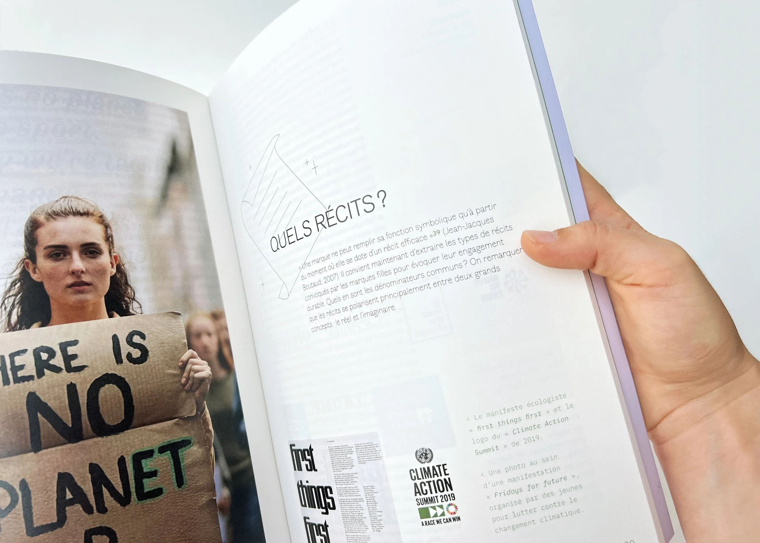 Mise en page livre sémiologie Green is the new black Émilie Broquet