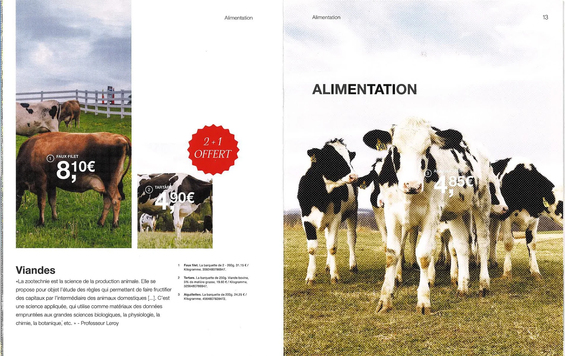 Mise en page catalogue Eco Perceptio Anthropocentrisme vivant Émilie Broquet